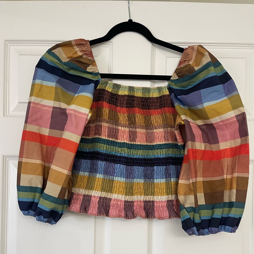 Anthropologie Multicolor Striped Top